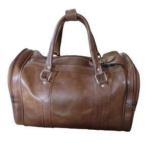 American Tourister 1981 Brown Carry On Tote Bag
